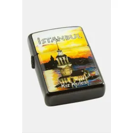 İstanbul Kız Kulesi Taşlı Çakmak-Sarı