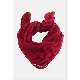 Zr Karışık Pliseli Fular 50 cm-Renkli