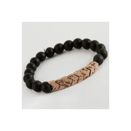 Onix Hematit Doğaltaş Bileklik-Yavruağzı