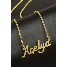 Açelya isimli kolye -Sarı