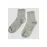 Gri Renkli Kolej Çorap 8X28-Gri