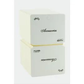 Kare Kolye Kartı-Beyaz