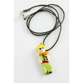 Prens Cam Kolye-Yeşil