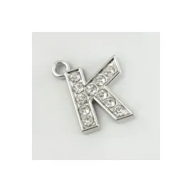 Harf Kolye Ucu 1,5 Cm-K