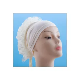 Fırfırlı Bone-Krem