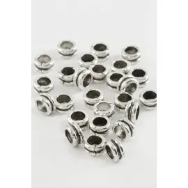 Çift Sıra Tesbih Ara Aparatı 50 Gram-Gümüş Rengi