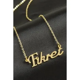 Fikret isimli kolye -Sarı