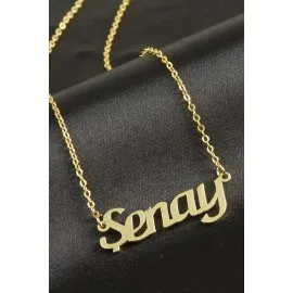 Şenay isimli kolye -Sarı
