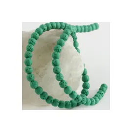 6 mm Mat Lav Taşı-Yeşil-2