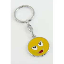 Emoji Metal Anahtarlık-Sarı