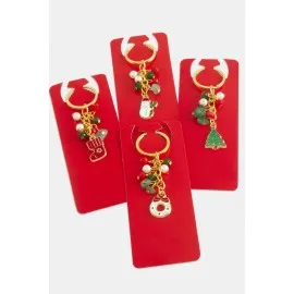 2025 Yılbaşı Kristal Anahtarlık-Renkli