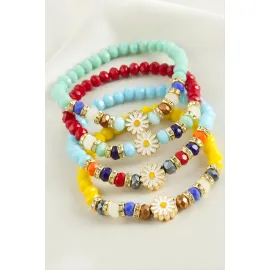 Papatya Kristal Trend Bileklik-Roz