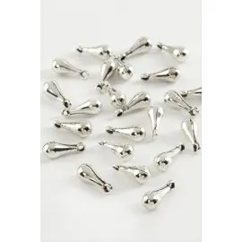 Düz Tesbih Püskül Ara Aparatı 50 Gram-Gümüş Rengi