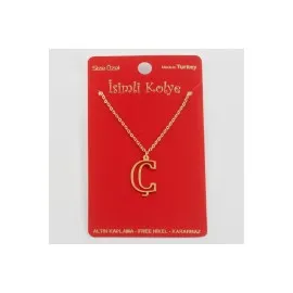 Prinç Harfli Kolye-Ç