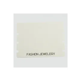 Lüx Bileklik Kartı-Beyaz