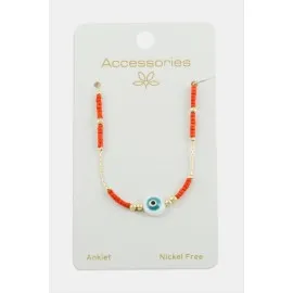 Nazar Miyoki Boncuk Halhal-Turuncu