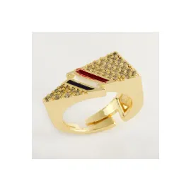 Şimşek Taşlı Yüzük-Sarı