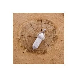 Havlit Point Kolye Ucu-Beyaz