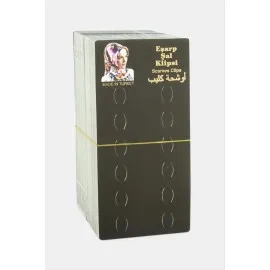 Eşarp Şal Klipsi Kartı-Siyah