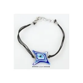 Nazarlı Cam Bileklik-Mavi