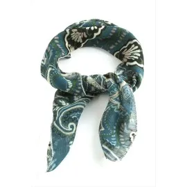 Karışık Desenli Şifon Fular 50 Cm-Renkli