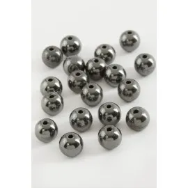 8 Mm Hematit Taşı 50 Gram-Antrasit