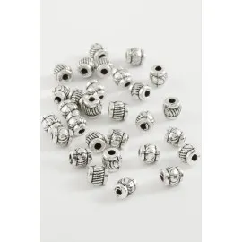 Silindir Tesbih Ara Aparatı 50 Gram-Gümüş Rengi