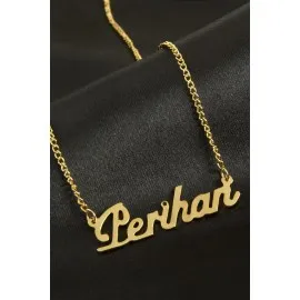 Perihan isimli kolye -Sarı
