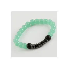 Ceyt Hematit Doğaltaş Bileklik-Su Yeşili