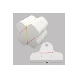 Kolye Ve Set Kolye Kartı-Beyaz