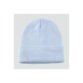 Çift Kat 1 Nci Kalite Renkli Bere  Toptan Bere Eldiven -Açık Mavi