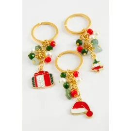 2025 Yılbaşı Kristal Anahtarlık-Renkli