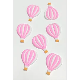 Balon Silikonlu Figür 1 Adet-Pembe