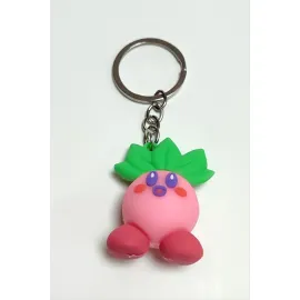 Çzgflm Karakteri Silikon Anahtarlık-Pembe