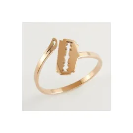 Jilet Lüks Çelik Yüzük-Bronz