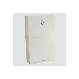 12 Bölmeli Halhal ve Tasma Kartı 10 Adet-Beyaz