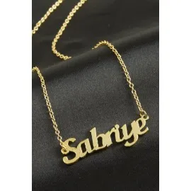Sabriye Isimli Kolye -Sarı