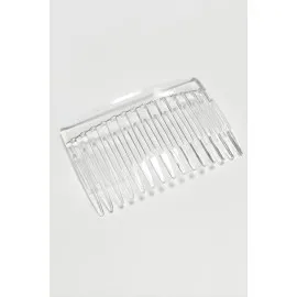 Plastik Tarak 1 Adet-Şeffaf