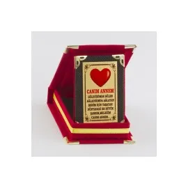 Canım Annem Plaketi-Kırmızı