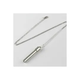 Dilek Çubuk Kolye-Gümüş Rengi