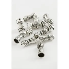 Karışık Tesbih Aparatı 50 Gram-Gümüş Rengi