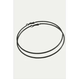 Ezme Metal Halka Küpe 8-9-10 cm-8 cm