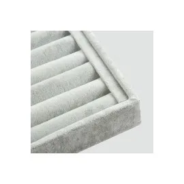 Sosisli Flok Yüzük Kelepçe Standı Büyük-Mor