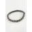 Hematit Onix Doğaltaş Bileklik-Antrasit
