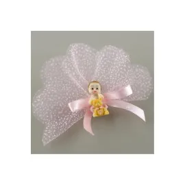 Kız Figürlü Dolap Süsü-Pembe