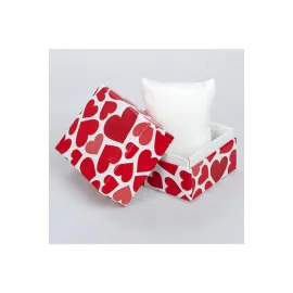 Çift Kombinli Saat Kutusu -Kırmızı