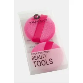 2 Adet Yuvarlak Makyaj Süngeri-Renkli