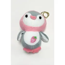 Kuş Peluş Anahtarlık-Renkli