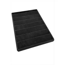 Dik Anfora Kumaş Küpelik 24X34-Siyah