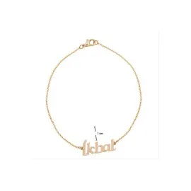 İkbal Isimli Kolye -Sarı